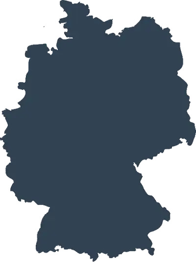 deutschlandkarte Deutschlandkarte Blau